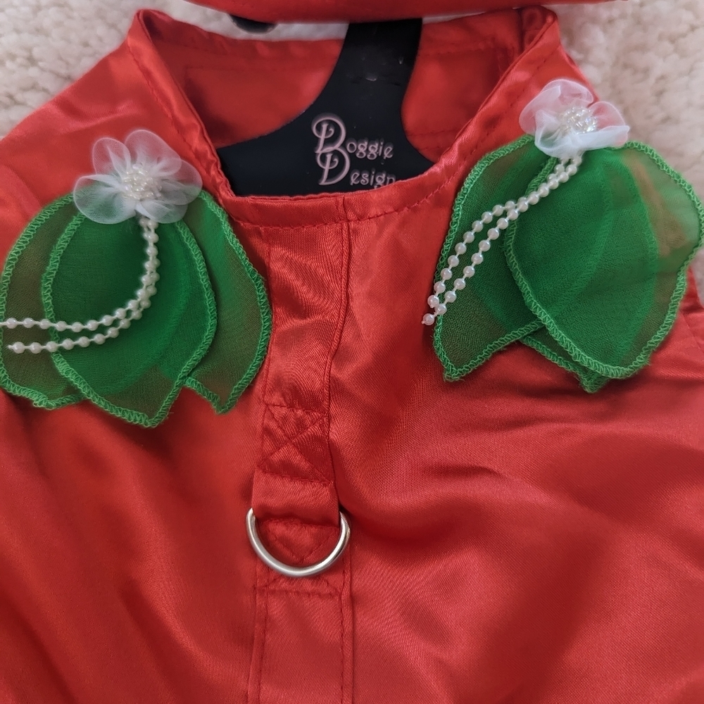 Christmas Fairy Dog Harness Dress Brand NWT Size Small and Medium - Picture 4 of 7